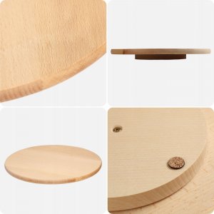 Deska do krojenia Kadax do serwowania drewniana 7