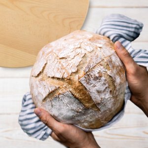 Deska do krojenia Kadax do serwowania drewniana 9