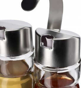 Kadax 2x Butelka Dozownik Na Oliwę Ocet Olej + Stojak 11