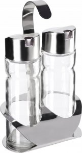 Kadax 2x Butelka Dozownik Na Oliwę Ocet Olej + Stojak 12