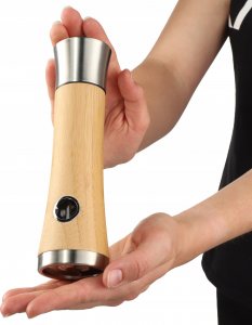 Kadax Młynek Do Pieprzu I Soli Przypraw Ręczny Drewniany 11