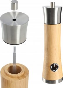 Kadax Młynek Do Pieprzu I Soli Przypraw Ręczny Drewniany 8