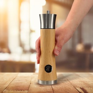 Kadax Młynek Do Pieprzu I Soli Przypraw Ręczny Drewniany 9