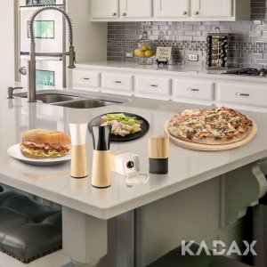 Kadax Zestaw Młynek Do Pieprzu I Soli Drewniany 2 szt 3