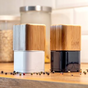 Kadax Zestaw Młynek Do Pieprzu I Soli Drewniany 2 szt 8