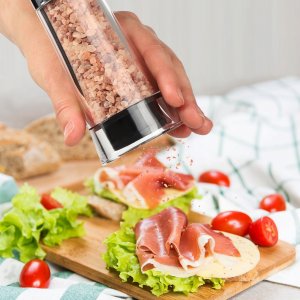 Kadax Młynek Do Pieprzu I Soli Przypraw Ręczny Regulacja 8