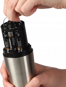 Kadax Młynek elektryczny Do Pieprzu I Soli Mielenia Stal 12