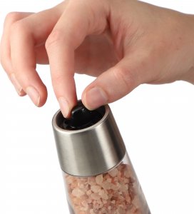 Kadax Młynek elektryczny Do Pieprzu I Soli Mielenia Stal 10