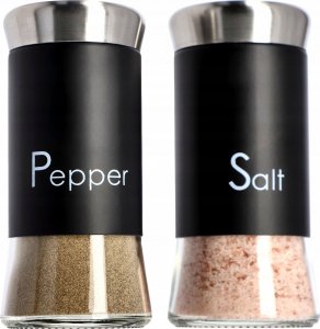 Kadax Solniczka I Pieprzniczka Zestaw Przyprawniki 150ml 2