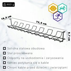 Organizer Kadax Maskownica - organizer kabli 4