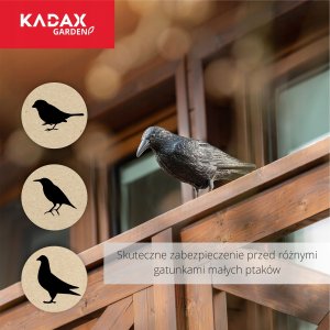 Kadax Kruk Odstraszacz Ptaków Gołębi Szpaków Balkon 2szt 9