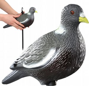 Kadax Odstraszacz Ptaków Gołąb figurka Ogrodowa 32cm 1