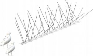 Kadax Kolce Na Ptaki Gołębie Nierdzewne Gęste 26 x 34 cm 4