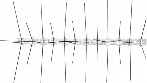 Kadax Kolce Na Ptaki Gołębie Nierdzewne Gęste 26 x 34 cm 9