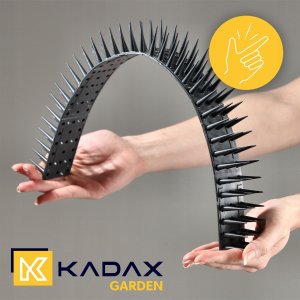 Kadax Plastikowe Kolce Na Ptaki Gołębie Gęste 6szt 3,06M 5