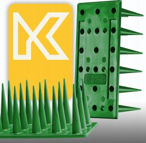Kadax Plastikowe Kolce Na Ptaki Gołębie Gęste 6szt 3,06M 10