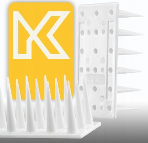 Kadax Plastikowe Kolce Na Ptaki Gołębie 24szt 12,24M 9