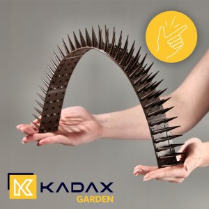 Kadax Plastikowe Kolce Na Ptaki Gołębie Gęste 6szt 3,06M 5