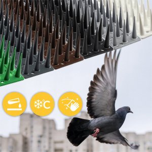 Kadax Plastikowe Kolce Na Ptaki Gołębie Gęste 6szt 3,06M 7