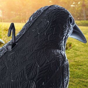 Kadax Kruk Odstraszacz Ptaków Gołębi Szpaków Duży 2szt 9