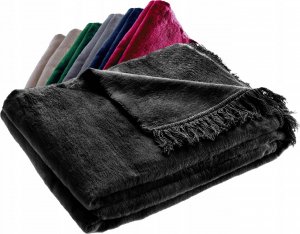 Kadax Koc Kocyk Bawełniany Narzuta Na Łóżko 150x200 cm 2