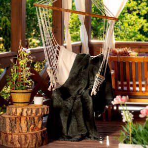 Kadax Koc Kocyk Bawełniany Narzuta Na Łóżko 150x200 cm 5