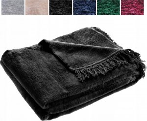 Kadax Koc Kocyk Bawełniany Narzuta Na Łóżko 150x200 cm 7