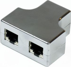 MicroConnect Adapter RJ45 na 2x RJ45 (MPK402-M) 1