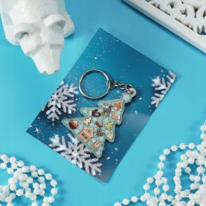 Kadax Brelok Świąteczny Choinka Święta Prezent Zawieszka 5