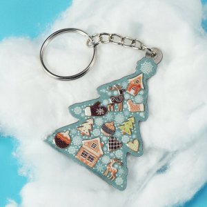 Kadax Brelok Świąteczny Choinka Święta Prezent Zawieszka 6