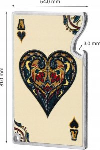 Kadax Otwieracz Do Butelek Piwa Kapsli Karta Do Gry Stal 4