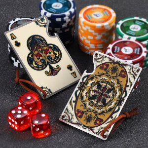 Kadax Otwieracz Do Butelek Piwa Kapsli Karta Do Gry Stal 3