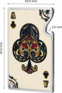 Kadax Otwieracz Do Butelek Piwa Kapsli Karta Do Gry Stal 4