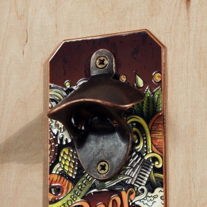 Kadax Otwieracz Ścienny Do Butelek Piwa Kapsli Na Ścianę 2