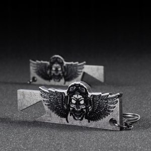 Kadax Otwieracz Do Butelek Piwa Kapsli Czaszka Metalowy 4