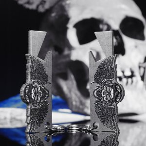 Kadax Otwieracz Do Butelek Piwa Kapsli Czaszka Metalowy 5