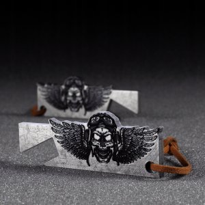 Kadax Otwieracz Do Butelek Piwa Kapsli Czaszka Metalowy 4