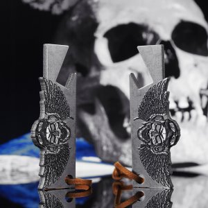 Kadax Otwieracz Do Butelek Piwa Kapsli Czaszka Metalowy 5