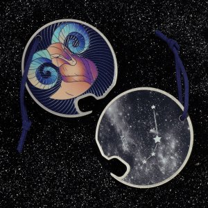 Kadax Otwieracz Stalowy Do Butelek Kapsli Zodiak Baran 5