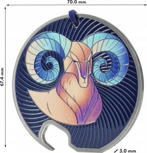 Kadax Otwieracz Stalowy Do Butelek Kapsli Zodiak Baran 7