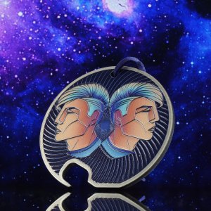 Kadax Otwieracz Stalowy Do Butelek Zodiak Bliźnięta 2