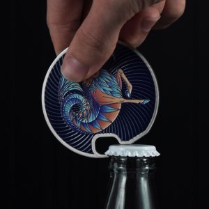 Kadax Otwieracz Stalowy Do Butelek Zodiak Koziorożec 6