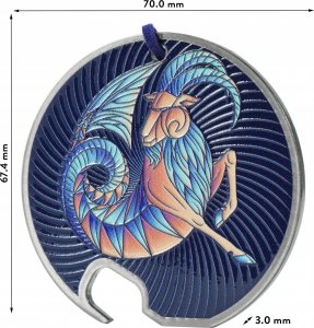 Kadax Otwieracz Stalowy Do Butelek Zodiak Koziorożec 7