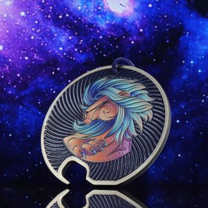 Kadax Otwieracz Stalowy Do Butelek Kapsli Zodiak Lew 2