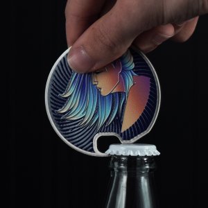 Kadax Otwieracz Stalowy Do Butelek Kapsli Zodiak Panna 6