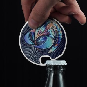 Kadax Otwieracz Stalowy Do Butelek Kapsli Zodiak Rak 6