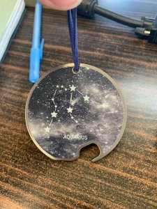 Kadax Otwieracz Stalowy Do Butelek Kapsli Zodiak Rak 8