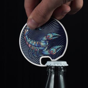 Kadax Otwieracz Stalowy Do Butelek Zodiak Skorpion 6