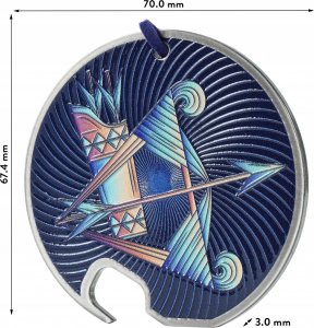 Kadax Otwieracz Stalowy Do Butelek Zodiak Strzelec 2