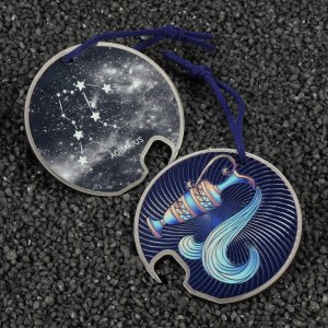 Kadax Otwieracz Stalowy Do Butelek Kapsli Zodiak Wodnik 4